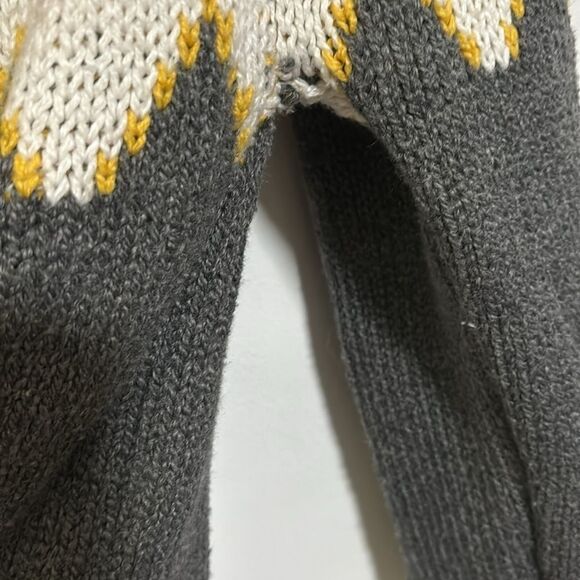 Aerie Fair Isle Festive Feels Holiday Oversized Sweater Size Medium - Picture 3 of 5